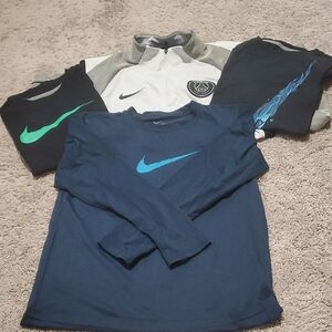 Nike Kids bunde of 4 items (2 short sleeve, 2 long sleeve)